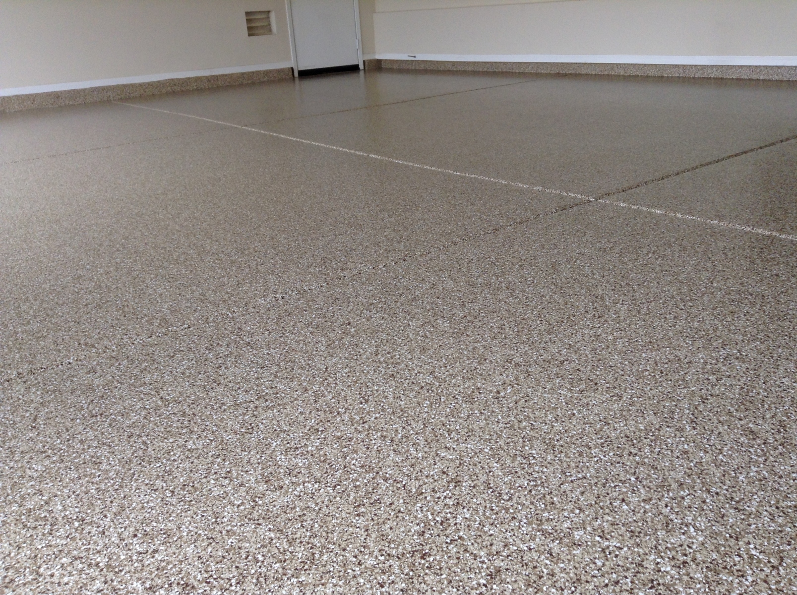 Recent Epoxy Flooring Project in Rancho Cucamonga Garage